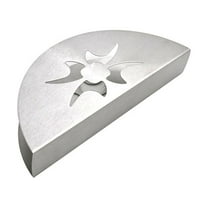 Hilingoto Decoration Napkin Table Holder Accessories Rack for Tables Kitchen Napkin Kitchen,Dining & Bar, Stainless Steel, Napkin Holder Fan-Shaped Napkin Holder Creative Paper Towel Holder Shelves