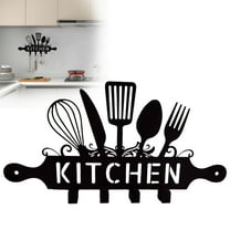 Hilingoto Household Hooks, Kitchen Hook, Personalized Family Kitchen Name Sign Custom Monogram Letter with First Last Name Split Letter Name Sign Wall Art Decor, Kitchen Hook Clearance!