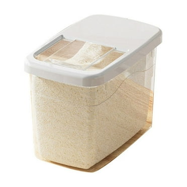 Hilingoto Storage Equipment, Storage Bucket, Rice Storage Box Rice Dispenser Rice Container Grain Storage Tank Grain Dispenser Pet Food Container Kitchen Organizer