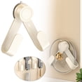 thumbnail image 1 of Hilingoto Suction Cup Pot Lid Rack, Versatile, 19.5 X 3.5 Cm, Wall Pot Rack, Cupboard Lid Holder, Easy Installation, for Pots, Pans, Cutting Boards, Utensils | Kitchen Cabinet Storage,Beige, 1 of 6