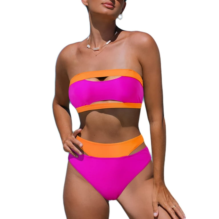 2 piece bandeau store swimsuits