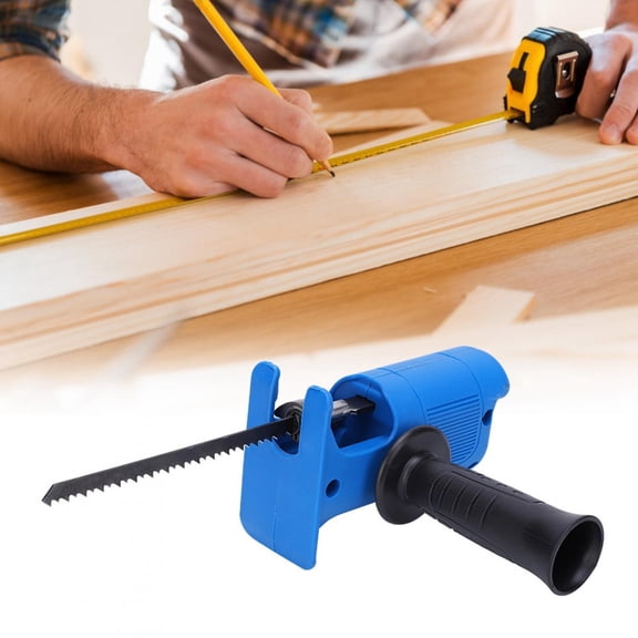 Hilitand Reciprocating Saw Kit,Electric Reciprocating Saw,Electric Reciprocating Saw Jig Saw Electric Drill Tool Attachment For Wood Metal Cutting