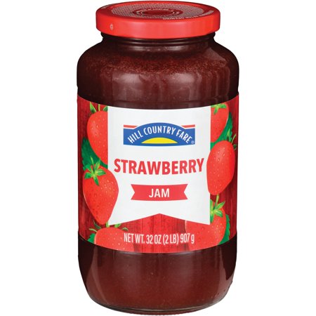 Hill Country Fare Strawberry Jam - 32 oz Package May Vary