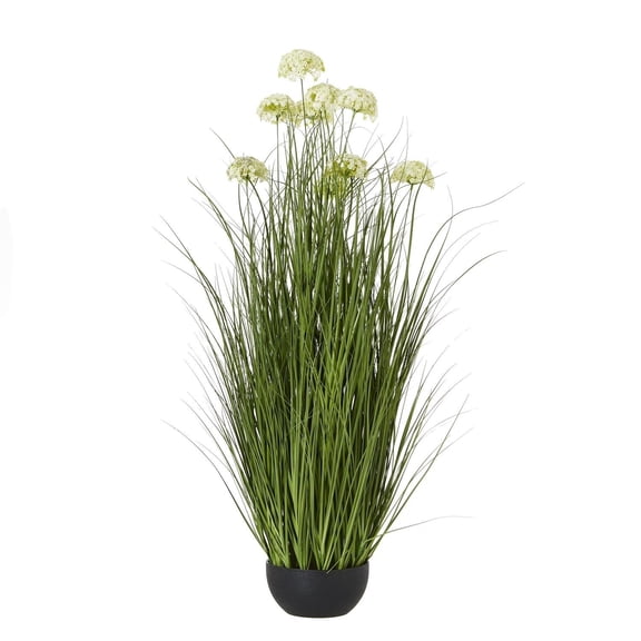 Hill Interiors Allium Artificial Potted Plant