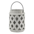 thumbnail image 1 of Hill Interiors Athena Stone Lattice Lantern, 1 of 4