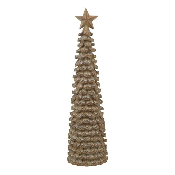 Hill Interiors Cedar Tree With Star Christmas Decoration