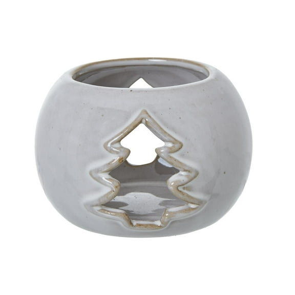 Hill Interiors Ceramic Christmas Tree Tealight Holder