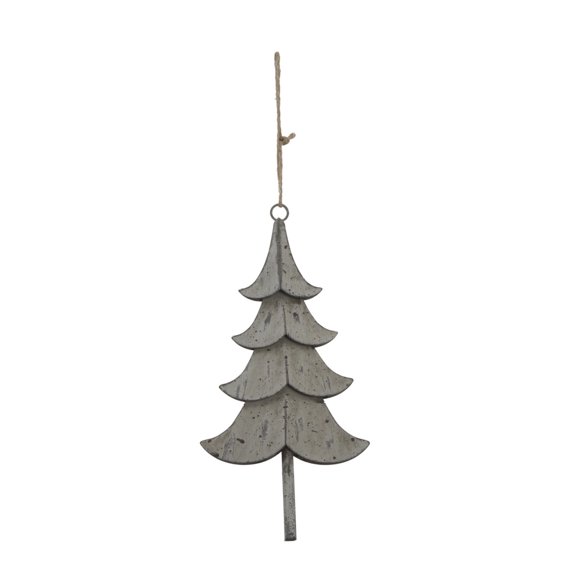Hill Interiors Metal Tree Christmas Hanging Decoration