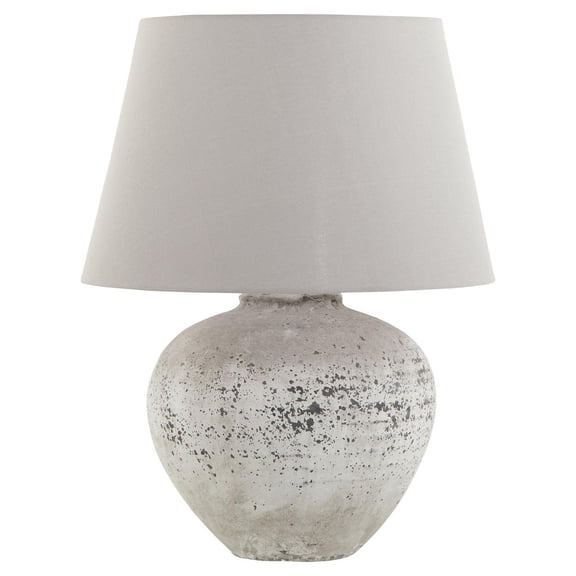 Hill Interiors Regola Stone Effect Table Lamp