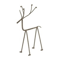 Hill Interiors Rustic Reindeer Christmas Decoration