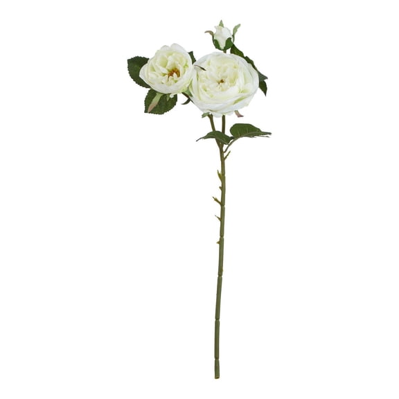 Hill Interiors The Natural Garden Collection Rose Artificial Flower