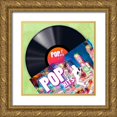 thumbnail image 1 of Hill, Steven 15x15 Gold Ornate Wood Framed with Double Matting Museum Art Print Titled - Vinyl Club, Pop, 1 of 4