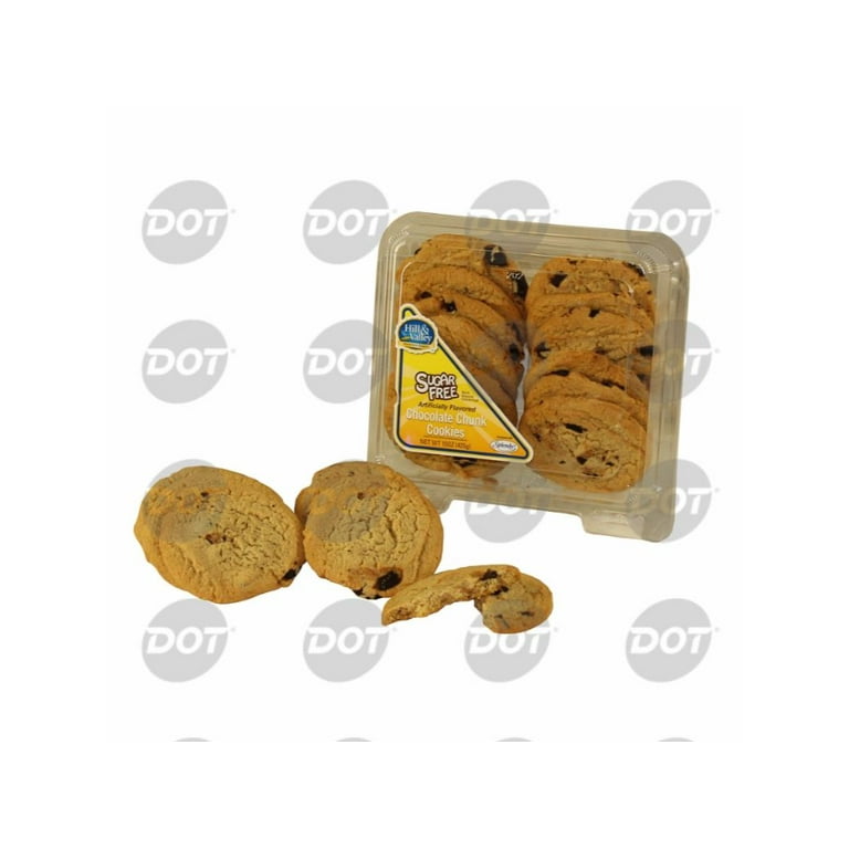 Hill & Valley Cookie Sugar Free Chocolate Chunk 15oz (PACK OF 8