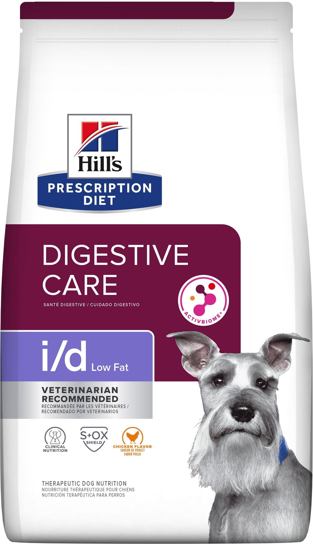 Hill's Prescription Diet i/d Digestive Care Low Fat Chicken Flavor Dry