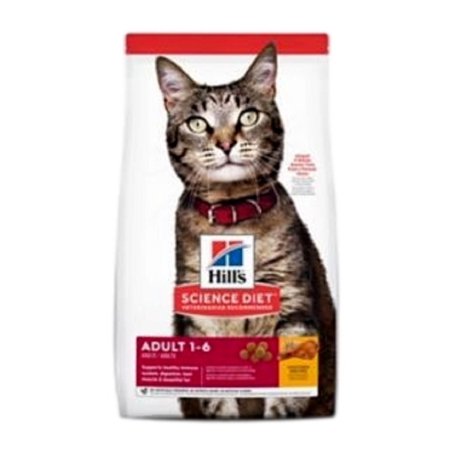 Hill's Science Diet 10405-16 Adult Chicken Recipe Dry Cat Food in 16 lbs. Pack
