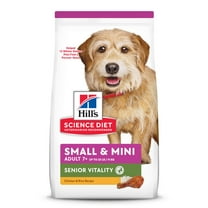 Hill's Science Diet 7  Senior Vitality Chicken & Rice Dry Dog Food, 3.5lb Bag