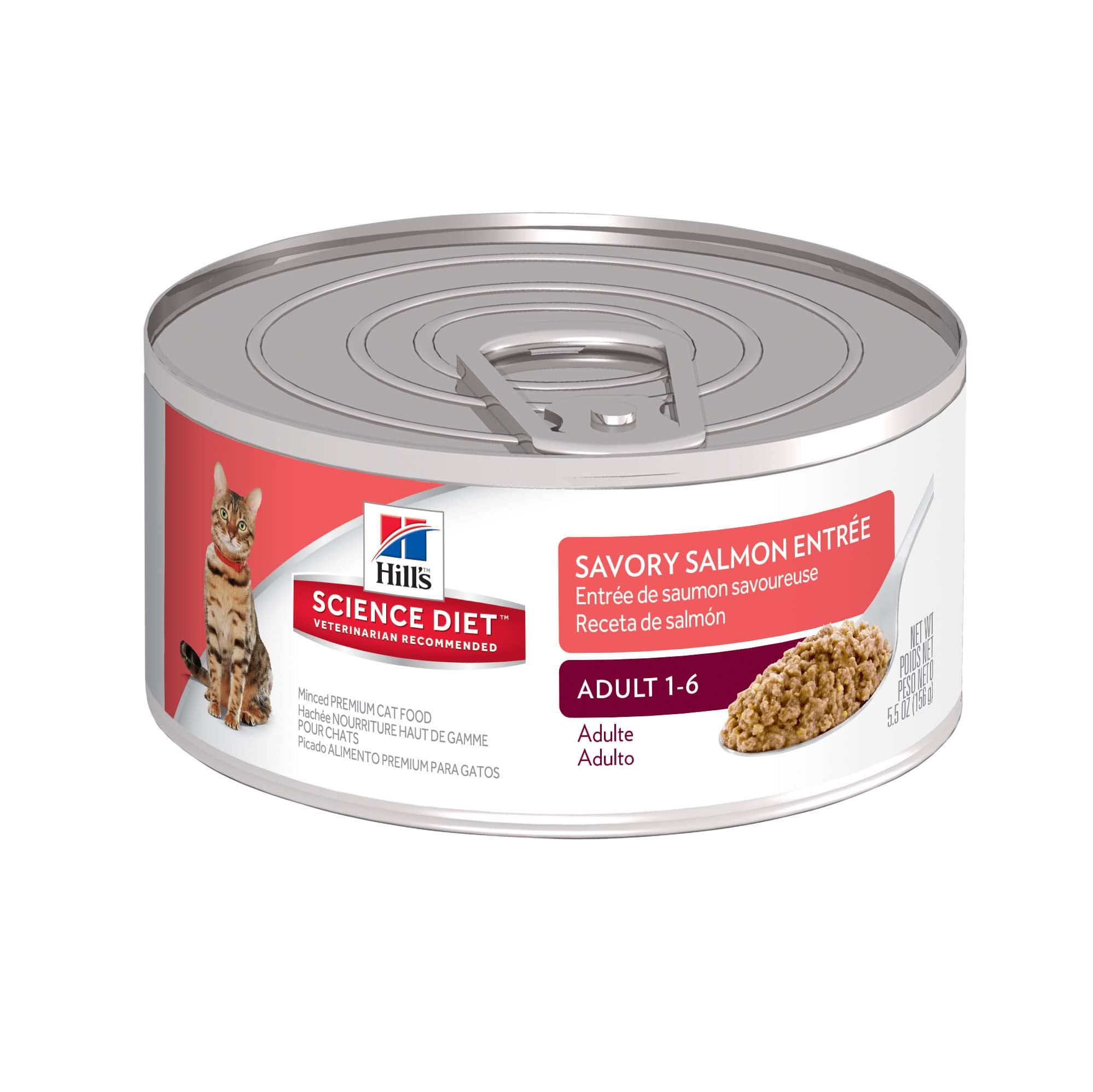 Hill s Science Diet Adult Savory Salmon Entr e Canned Cat Food