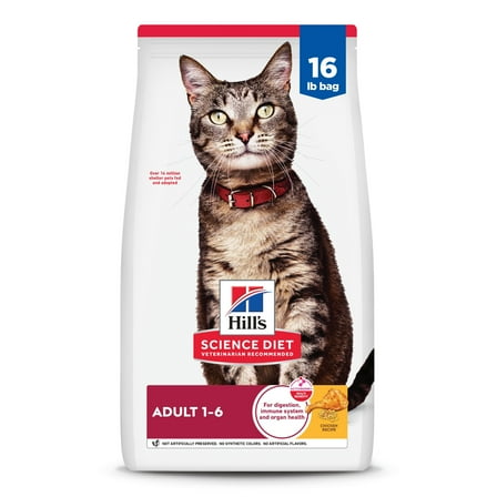 Hill's Science Diet Chicken Dry Cat Food, 16lb Bag