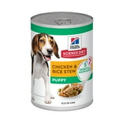 Hill's Science Diet Chicken & Rice Stew Wet Dog Food for Puppies, 12.5oz Can 12pk