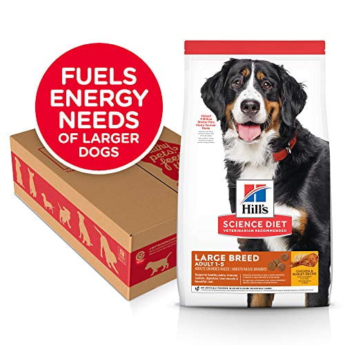 View of Large Breed Dog Foods