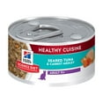 thumbnail image 1 of Hill's Science Diet Healthy Cuisine Tuna Medley Wet Cat Food for 11+ Senior Cats, 2.8oz Can 24pk, 1 of 8