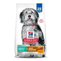 Hill's Science Diet Perfect Weight Joint Support Chicken Dry Dog Food, 25lb Bag