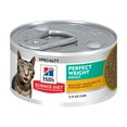 thumbnail image 1 of Hill's Science Diet Perfect Weight Roasted Chicken Medley Wet Cat Food, 2.9oz Can 24pk, 1 of 8