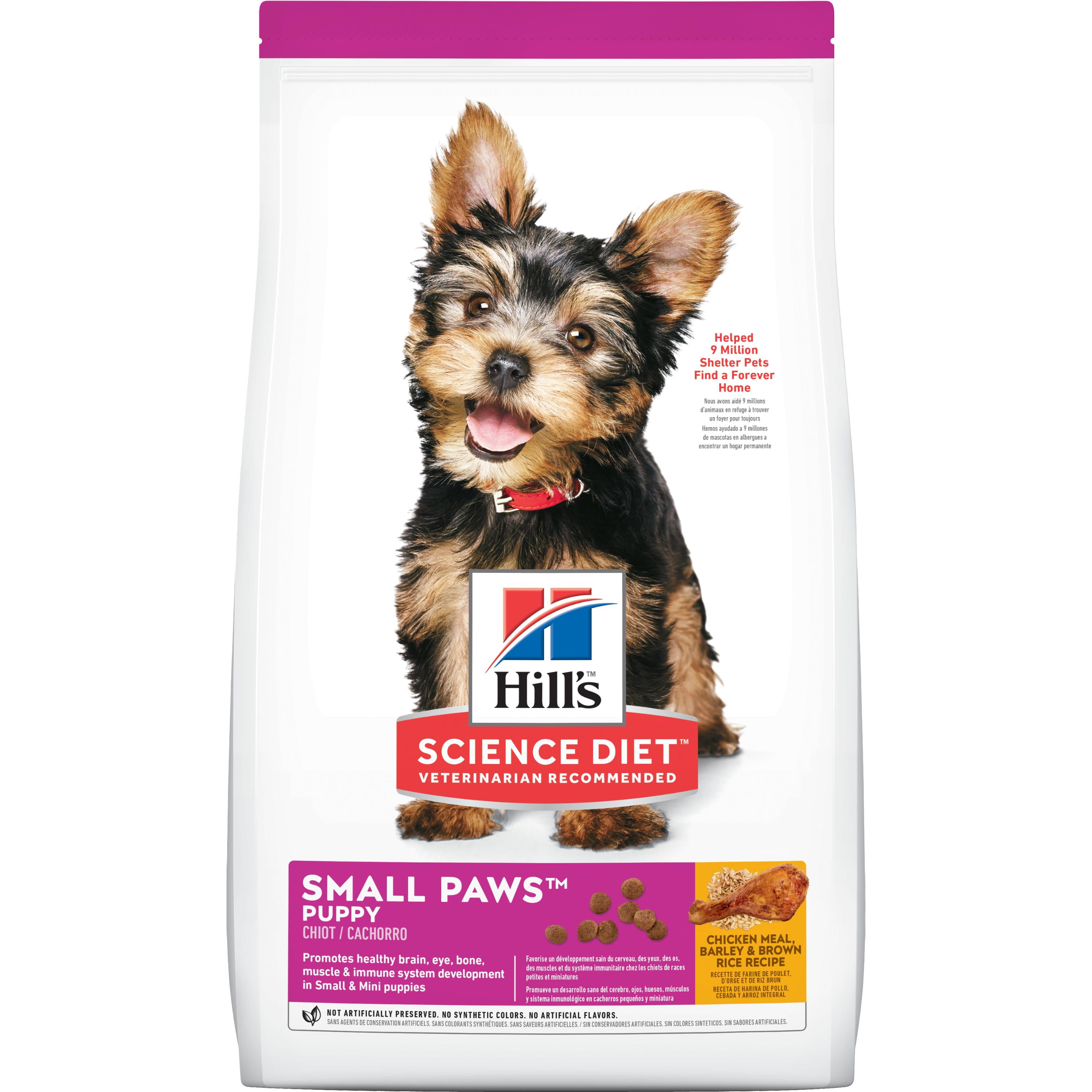 Hill's Science Diet Puppy Small Paws Dry Dog Food, Chicken Meal