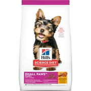 Hill's Science Diet Puppy Small Paws Chicken Meal, Barley & Brown Rice Recipe Dry Dog Food, 4.5 lb bag