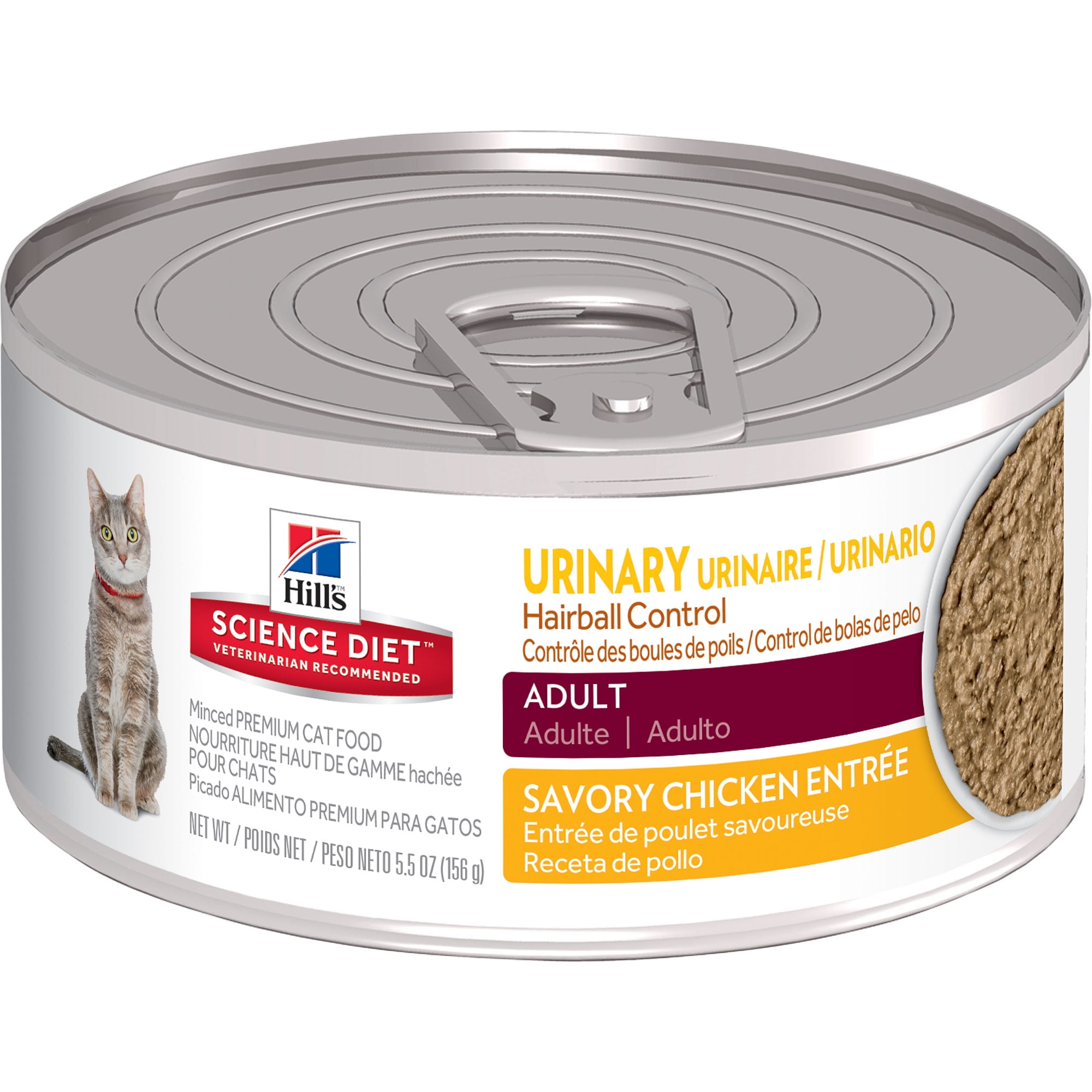 Hill's Science Diet Savory Chicken Entr?e Minced Premium Cat Food Adult