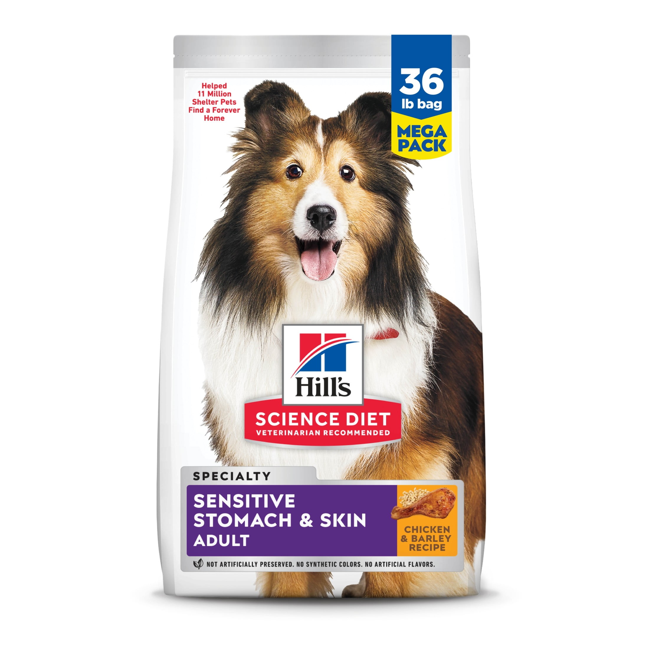 Hill's Science Diet Sensitive Stomach, Skin Chicken Dry Dog Food