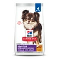 thumbnail image 1 of Hill's Science Diet Sensitive Stomach & Skin Chicken Dry Dog Food, 4lb Bag, 1 of 9