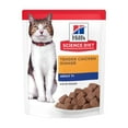 thumbnail image 1 of Hill's Science Diet Tender Chicken Dinner Wet Cat Food for 7+ Senior Cats, 2.8oz Pouch 24pk, 1 of 7