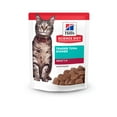 thumbnail image 1 of Hill's Science Diet Tender Tuna Dinner Wet Cat Food, 2.8oz Pouch 24pk, 1 of 7