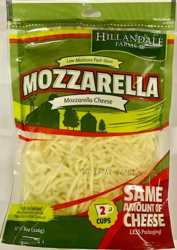 Hillandale Farms Shredded Mozz 8 Oz.