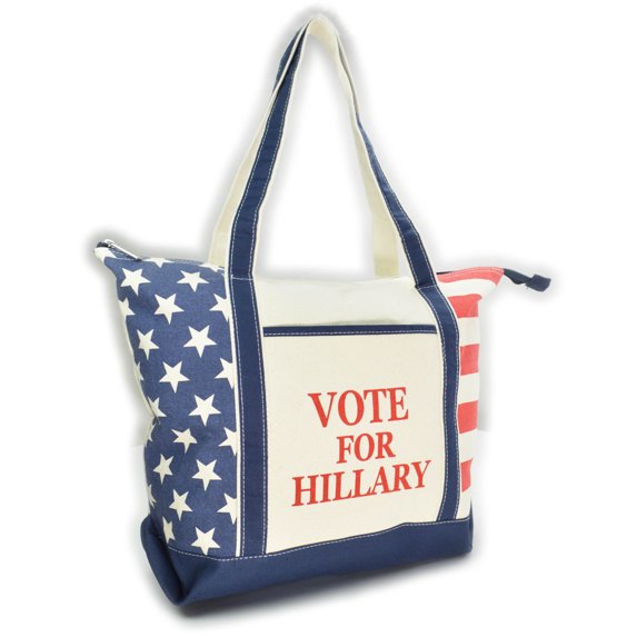 Hillary Clinton Tote Bag Shopping Tote Vote Democratic Support Your Party!
