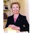 thumbnail image 1 of Hillary Clinton smiling in Office Outfit Portrait Photo Print (24 x 30), 1 of 1
