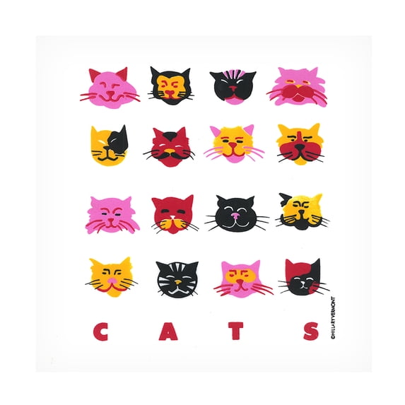 Hillary Vermont Pet Designs for Humans 'Cats' Canvas Art