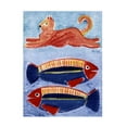 thumbnail image 1 of Hillary Vermont Pet Designs for Humans 'Pisces Leo Rising 1' Canvas Art, 1 of 3
