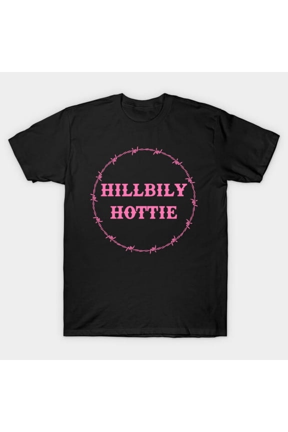 Hillbilly Hottie Funny Country Graphic, H17827 Unisex T-Shirt, Up to 5XL Available