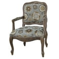 thumbnail image 1 of Hillcrest Rustic Frame & Pattern Chair, 1 of 2