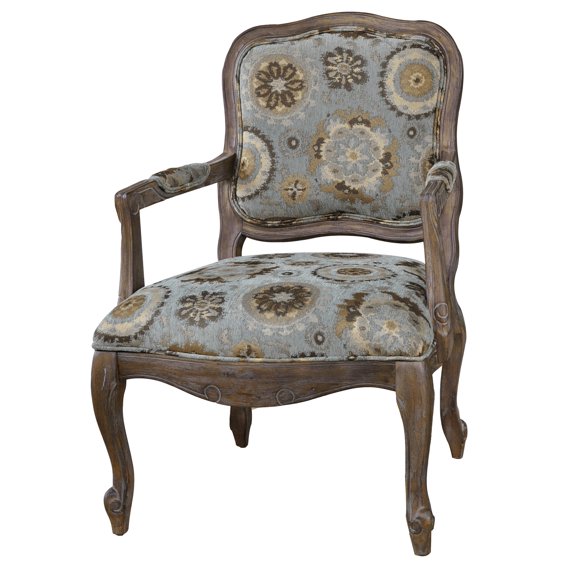 Hillcrest Rustic Frame & Pattern Chair
