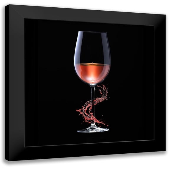Hillert, Peter 20x20 Black Modern Framed Museum Art Print Titled - GrapeSplash three