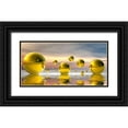 thumbnail image 1 of Hillert, Peter 32x18 Black Ornate Wood Framed with Double Matting Museum Art Print Titled - Golden Bowls 14, 1 of 4