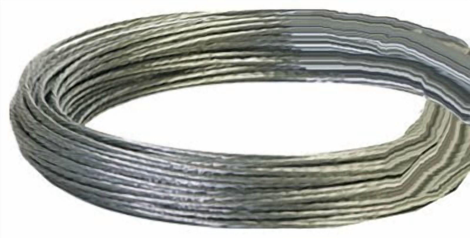 Hillman 0.096 - 0.099 in. Dia. x 100 ft. L Galvanized Steel 20 Ga. Wire
