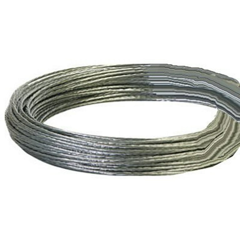 Hillman 100 ft. L Galvanized Steel 20 Ga. Wire Hillman 100 ft. L Galvanized Steel 20 Ga. Wire
