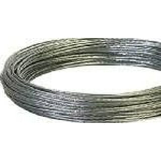 Hillman 0.101 - 0.106 in. D X 100 ft. L Galvanized Steel 12 Ga. Wire Hillman 0.101 - 0.106 in. D X 100 ft. L Galvanized Steel 12 Ga. Wire