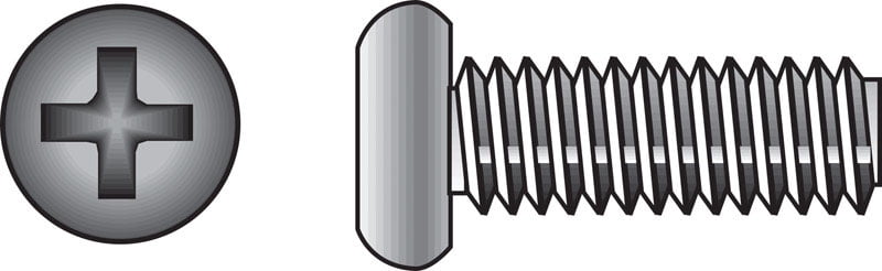 Hillman 0828484 Stainless Steel Machine Screws 8-32x1-1/2"