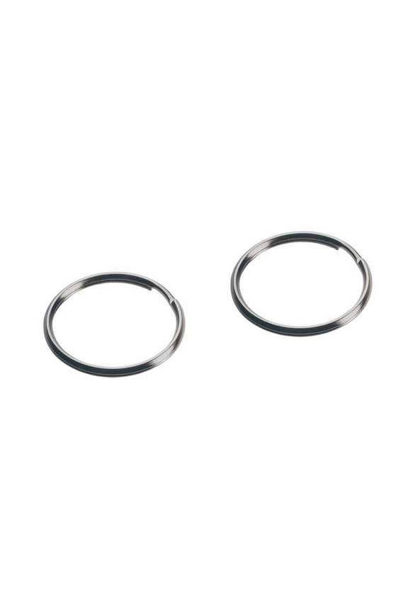 1/2 Split Keychain Key Ring, Multicolor