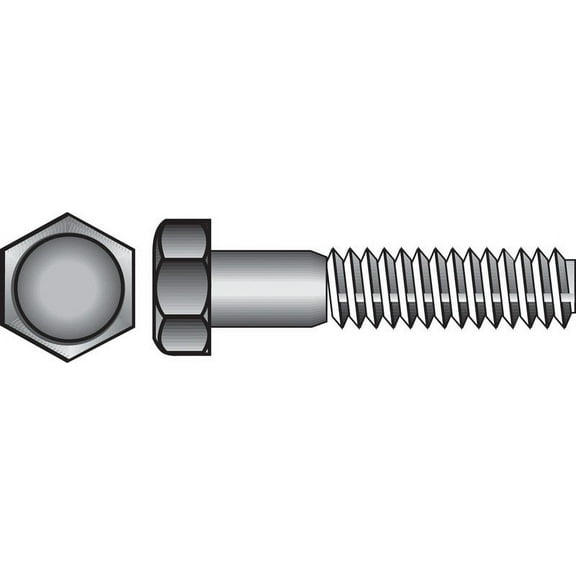 Hillman 1/2" Zinc Plated Steel Hex Bolt